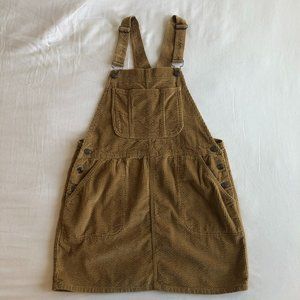 Corduroy Overall Dress
